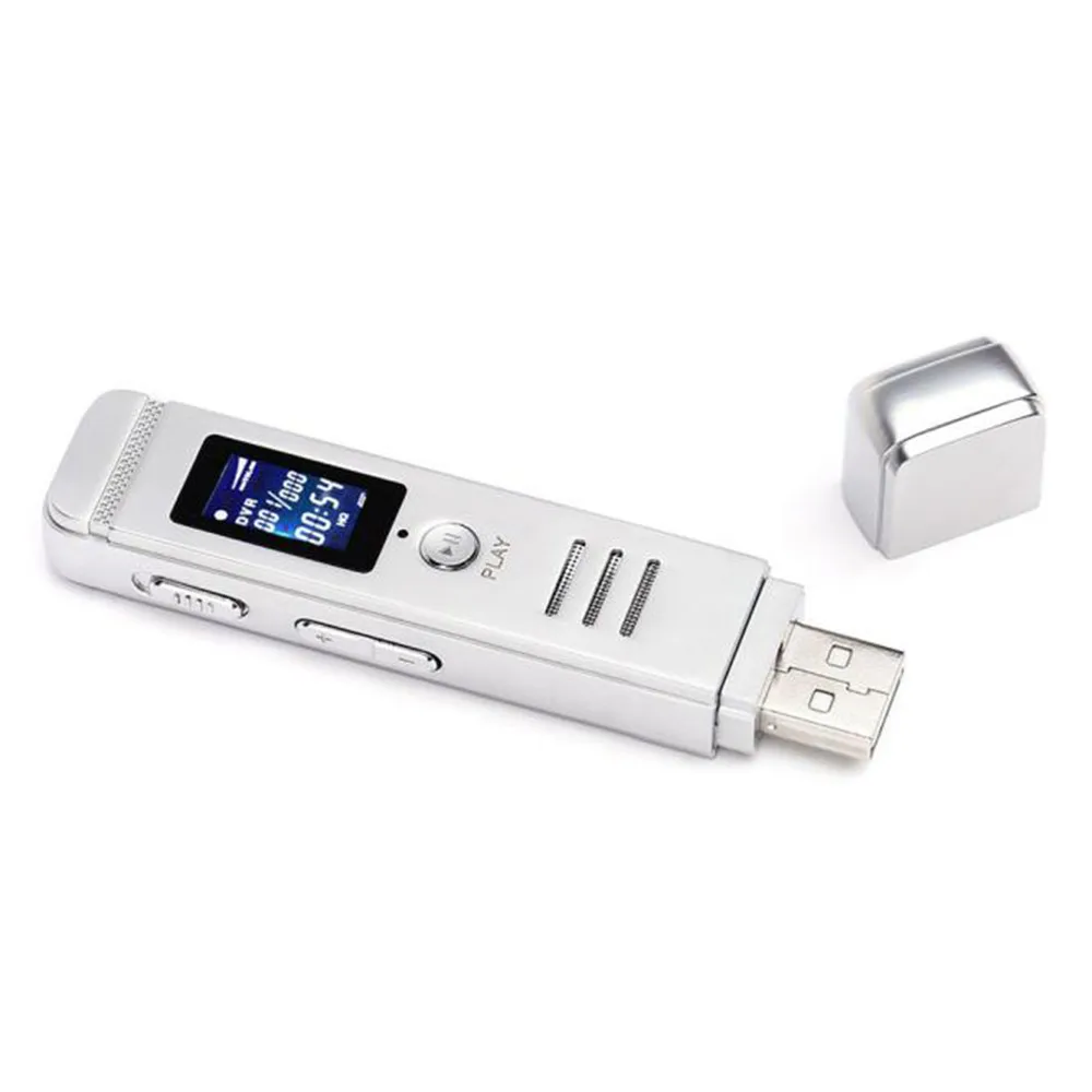 

Mosunx 2018 New 3.5mm 8GB USB 2.0 High speed LCD Screen 2 in 1 Digital Audio voice recorder Dictaphone + MP3 player Dropshipping
