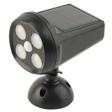 ICOCO популярный топ продаж 4 светодиодный солнечный датчик движения свет наружная безопасность садовая лампа