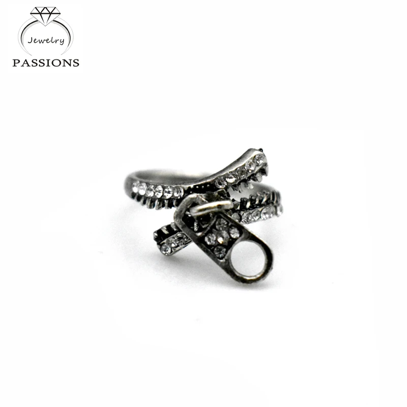Новая мода, открытые регулируемые серебряные кольца, простая Подвеска панды, дизайнерские кольца для женщин и девушек,, ювелирные изделия
