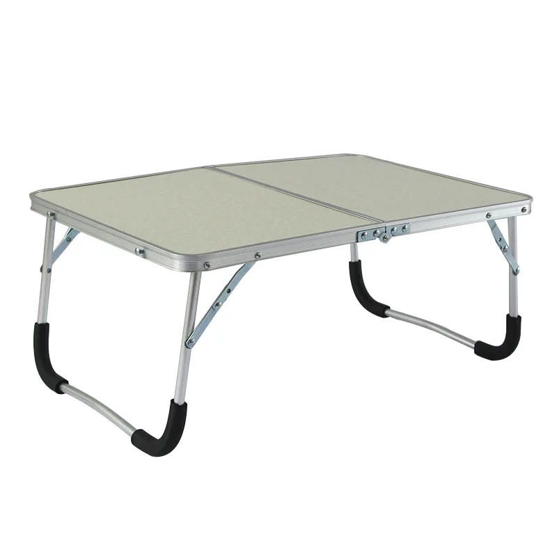 Складной стол из алюминиевого сплава, компьютерный стол для детей, многофункциональный простой стол для хранения, для студентов, спальни, на открытом воздухе