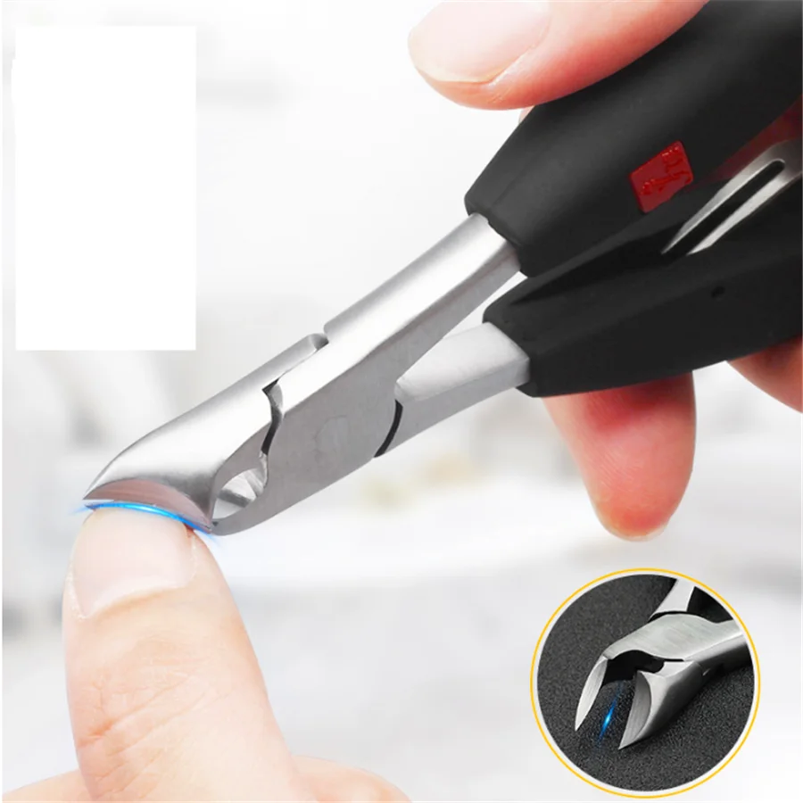 

High Grade 1pc Stainless Steel Toe Ingrown Nail Nipper Clipper Cuticle Nipper Dead Skin Cut Scissors Foot Care Tool