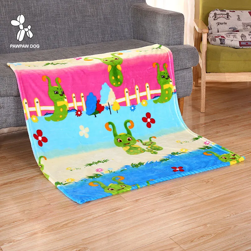 Cartoon Blanket Cute Coral Fleece Blanket for Kids Bed Blankets Plush Fleece Blanket Throw on