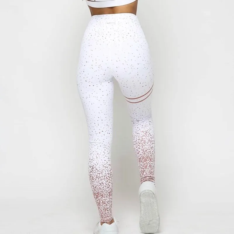 Aliexpress.com : Buy Women Pink White Grey Print Leggings