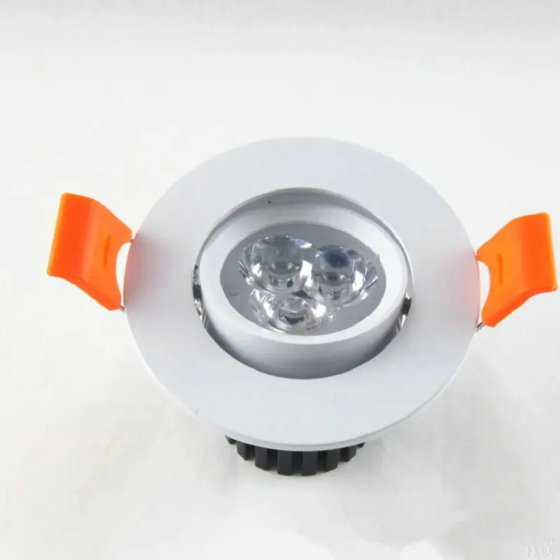 MINI Dimmable 3*2W LED Down Light Indoor Lighting Condenser Shoot The