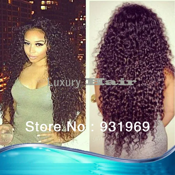 Brazilian Curl Full Lace Wig 200 Density 5a Brazilian Virgin Hair