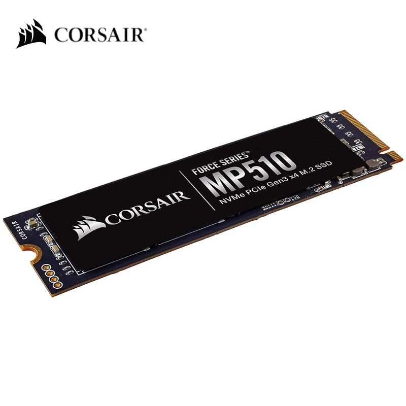Ноутбук CORSAIR FORCE Series MP510 SSD 240 ГБ m.2 2280 NVMe PCIe Gen3 x4 M.2 480 960 1920 Гб Твердотельный