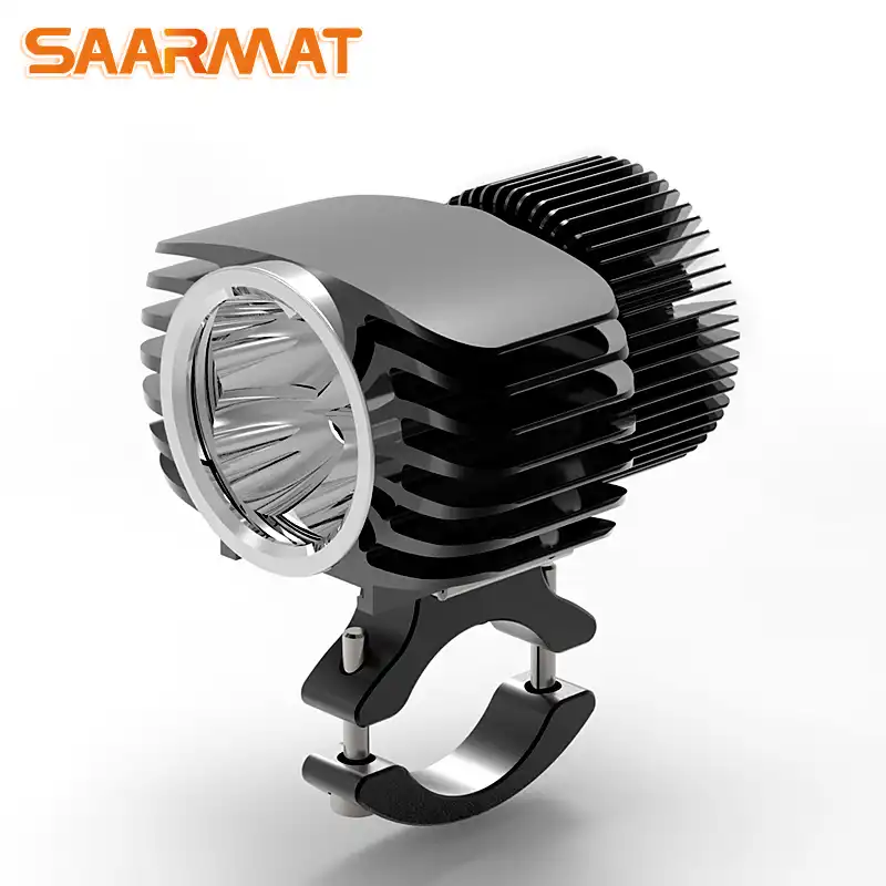 LED Mini Motorcycle bicycle Headlight fog lights lamp Auxiliary driving