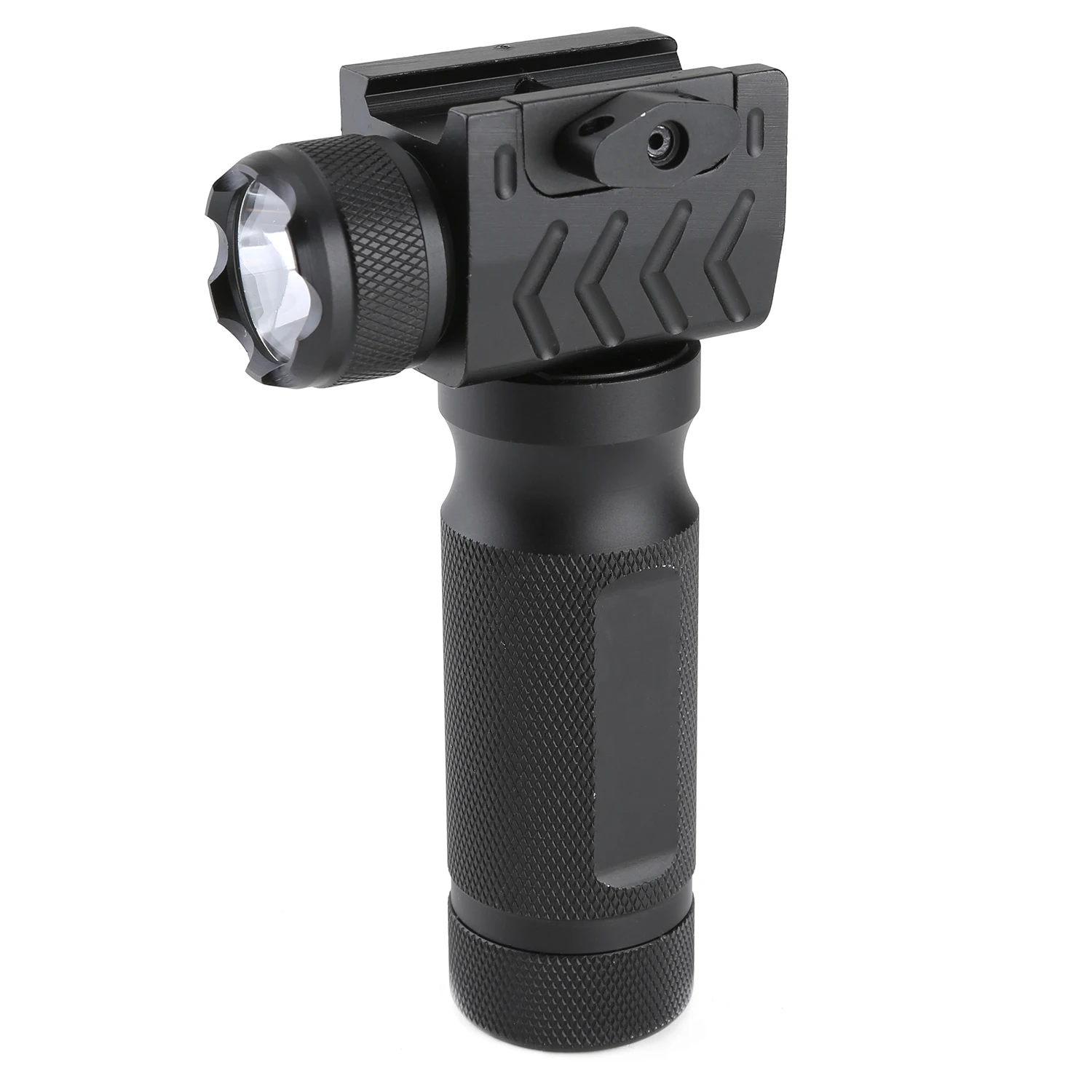 Tactical Flashlight 5W Ultra Grip Light Brightness Waterproof LED Torch B70 90 Degrees