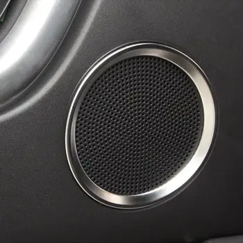 

4 PCS Chrome Car Door Speaker Ring Trim For Land Rover Discovery Sport 2015 - 2018 Car Styling
