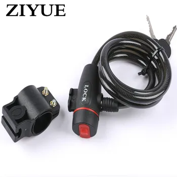 

Free Shipping Cycling Mountain Bike Bicycle Lock Core Rope Lock