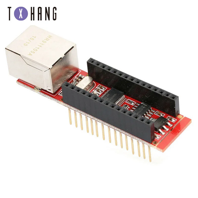 Nano V3 Ethernet Shield ENC28J60 Microchip HR911105A Ethernet Webserver Board Module for Arduino Nano 3.0 