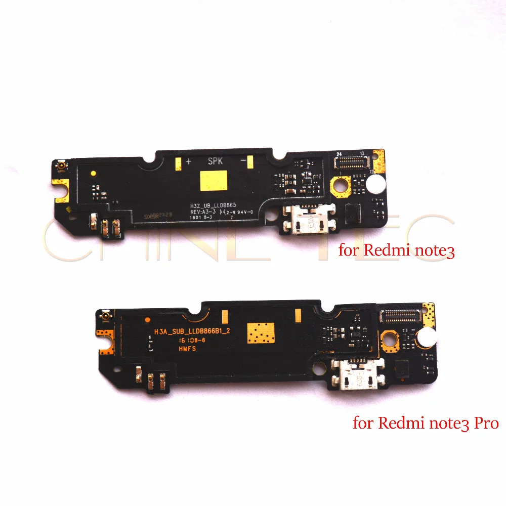 

original Microphone Module USB Charging Port Board Connector Parts For Xiaomi Redmi Note 3 Pro model H3A H3Z