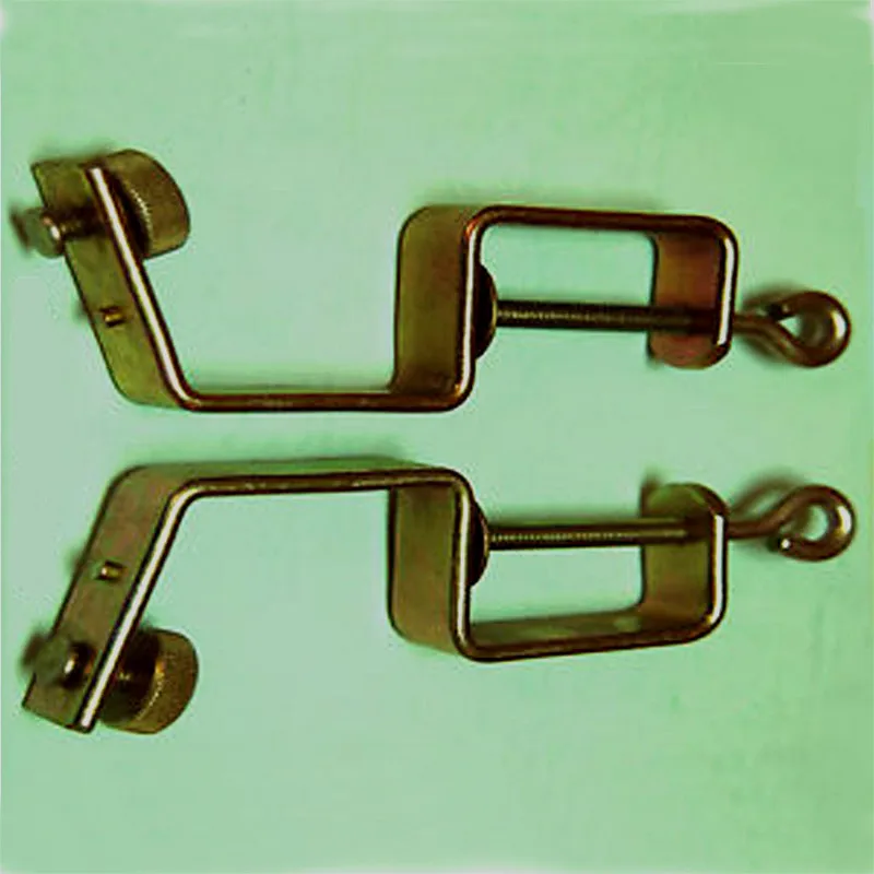 

2pc Table Clamp spare part for 4.5mm Brother knitting machine Ribber KR830 KR838 KR850 KR710 KR900 KR900E Sewing Tools Accessory