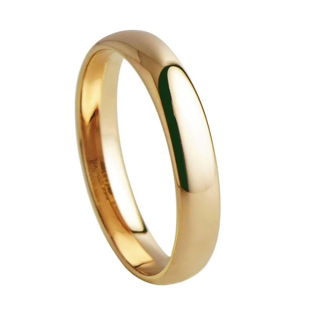 

Womens Domed Tungsten Carbide Wedding Band width-3.5MM /TURI0001RL /put your message inside