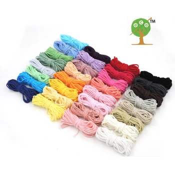 

32 colors to choose 100% cotton 100 meters Handmade crochet cord, knitted yarn cotton rope, nursing necklace DIY yarn EA37