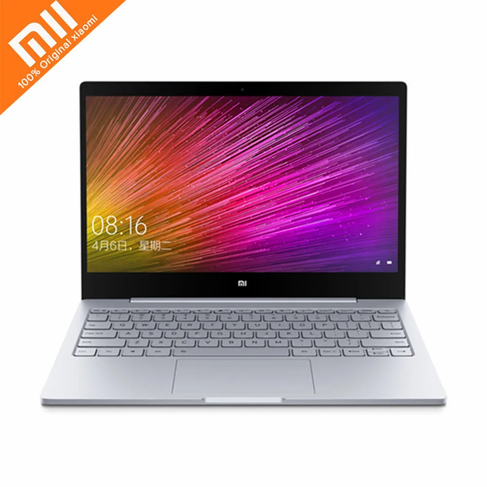Xiaomi Mi Air Ноутбук 12 5 дюймов Windows 10 домашний Intel Core m3-8100Y двухъядерный 1 ГГц 4 Гб RAM 128 SSD