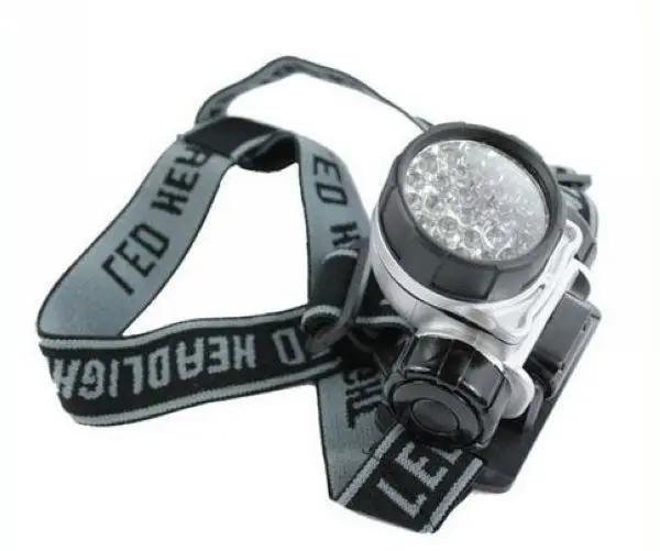 Wholesale NEW 19 LED WATERPROOF HEAD LAMP LIGHT TORCH HEADLIGHT | Лампы и освещение