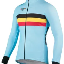 Зимние флисовые термальные только длинные велосипедные майки сборная Бельгии Mtb с длинным рукавом мужская велосипедная одежда для велоспорта