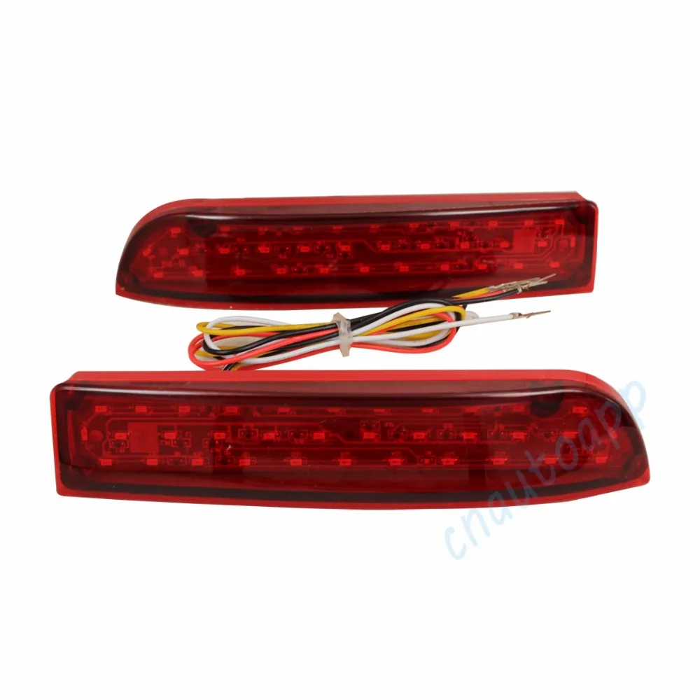 

LED Rear Bumper Warning Lights Car Brake Light Running Lamps Turn Light For Toyota RAV 4 2009-2012 / Alphard 2012-2013 One Pair