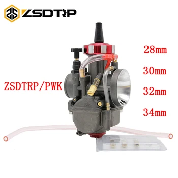 

ZSDTRP PWK Carburador For 100 200 300 CC Off Road Motorcycle Scooter UTV ATV Universal 28 30 32 34mm 4T Modify Carburetor