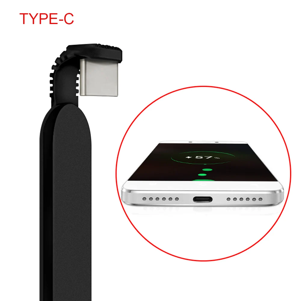  Type-C/Micro USB Cable Hand Tour Games Mobile Phone Charger Cord for Knives Out PUBG Free Fire EM88