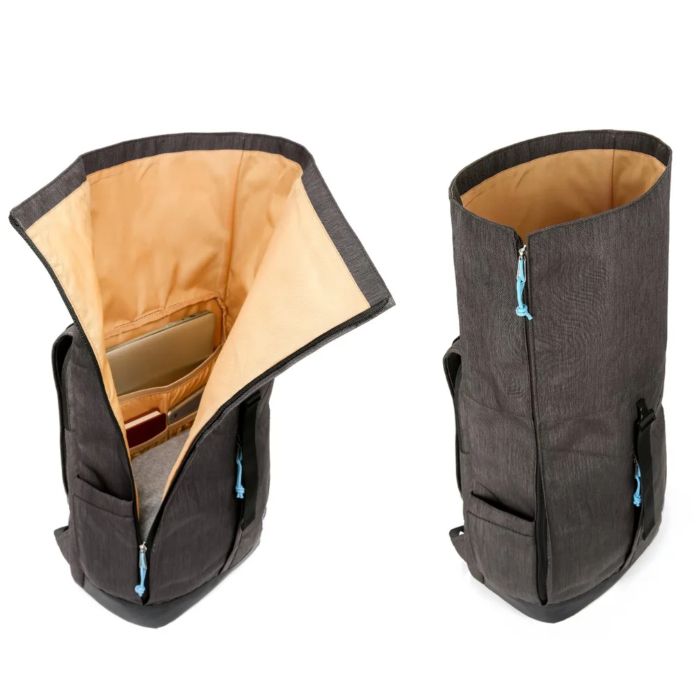 BAGSMART Новая мода Большой ёмкость 15,6 дюймов ноутбук школьный рюкзак водостойкий легкий компьютер