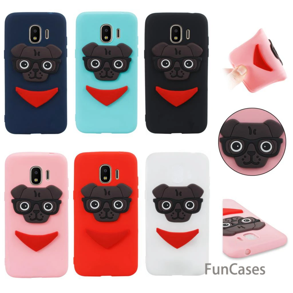 Fashion Case sFor Aksesuar Samsung J2 Pro 2018 Soft Silicone Back Cover Carcasa Matte Phone Accessory Galaxy | Мобильные телефоны и