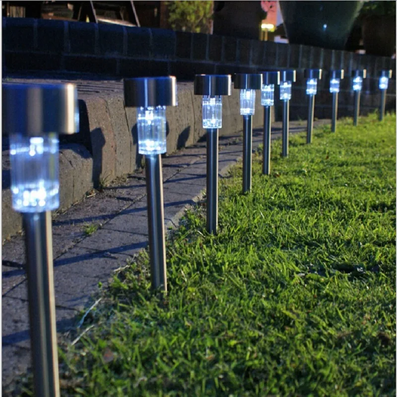 Garden decoration Solar LED light garden light outdoor lighting solar panel lamp Free shipping-Singapore