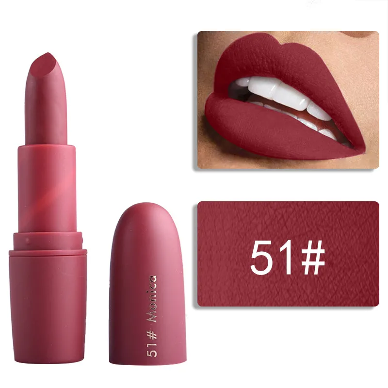 

L152317# MISS ROSE make up 15 Colors makeup Lipstick Long-Lasting full professional for women cosmetics Matte Lipstick
