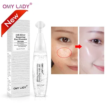 

OMY LADY 24K Silver Collagen Serum Whitening Foil Essence Serum Anti Wrinkle Anti-Aging Serum acne scar removal shrink pores