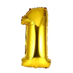 OCDAY золото цифровой Свадебные украшения для дня рождения цифра Фольга шары воздушные гелиевые шары события вечерние поставки Надувные