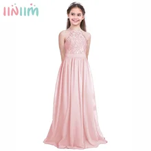 4 цвета, детское бальное платье-пачка, платье принцессы для выпускного вечера для девочек, Vestido, кружевные костюмы, платья-Пачки Детское элегантное платье подружки невесты