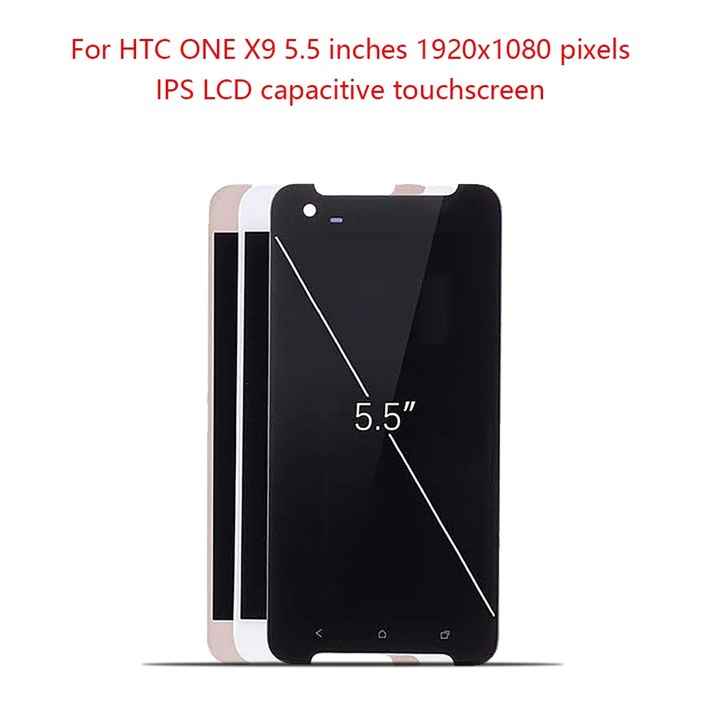 5," ЖК-дисплей для htc One X9 ЖК-дисплей сенсорный экран рамка панель дигитайзер сборка для htc One X9 ЖК-дисплей Замена