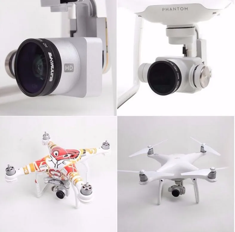 DJI Phantom 4 Filter Phantom 3 Filter Waterproof Coating ND Light Can Be Reduced And Ajusted CPL Polarizing Filter UV Threaded