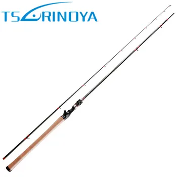 

TSURINOYA Casting Rod M Power 2.28m 2 Section Carbon Lure Fishing Rod Fast Action FUJI Accessories Carp Saltwater Fishing Tackle