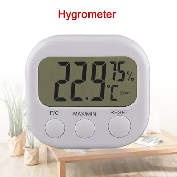 

New White TA668 Digital Hygrometer Thermo Hygro Thermometer LCD Display Tool Parts Accessories Drop Shipping