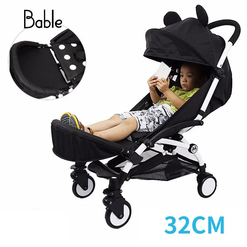 

32cm Baby Stroller Footrest Generic Toddler Baby Stroller Accessories Extension Footmuff Suitable Stroller Carriage