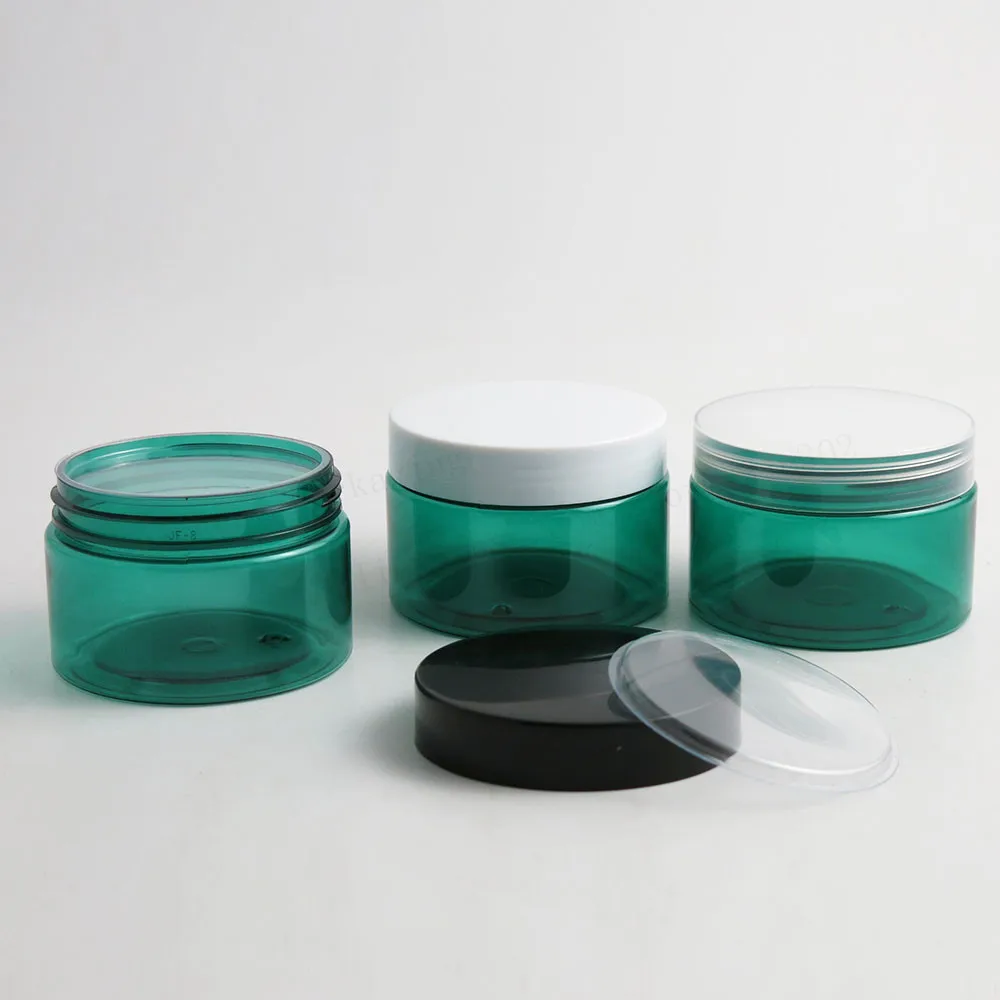Download 20 x 120g 4OZ Travel Empty Turquoise Blue Cream Jar With ...