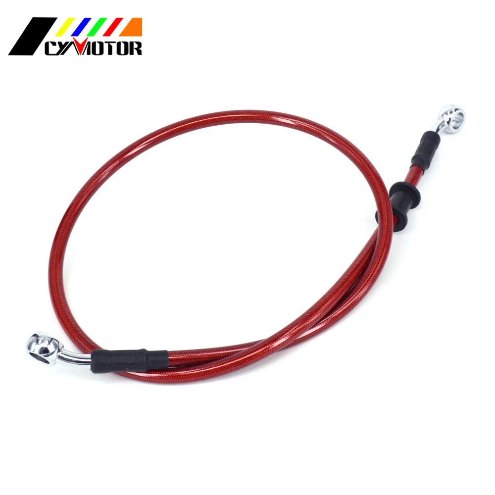 Motorcycle 500mm To 2000mm Dirt Bike Braided Steel Brake line Clutch Oil Hose Tube For KTM HONDA EXC SX SXS XCW MX Street Bikes |