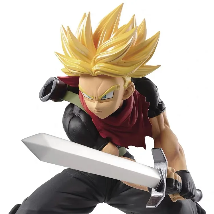 Трусы боксеры BANPRESTO Dragon Ball Z DBZ DXF Heros SSJ экшн фигурки из ПВХ игрушки модели кукол