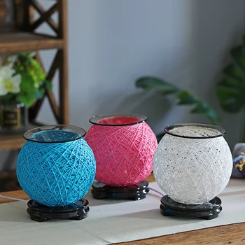 

Electric Wax Burner Wax Candle Oils Plug-in Warmer Fragrance Lamp Table Lamp Desk Lamp Night Light Essential Oils Burner