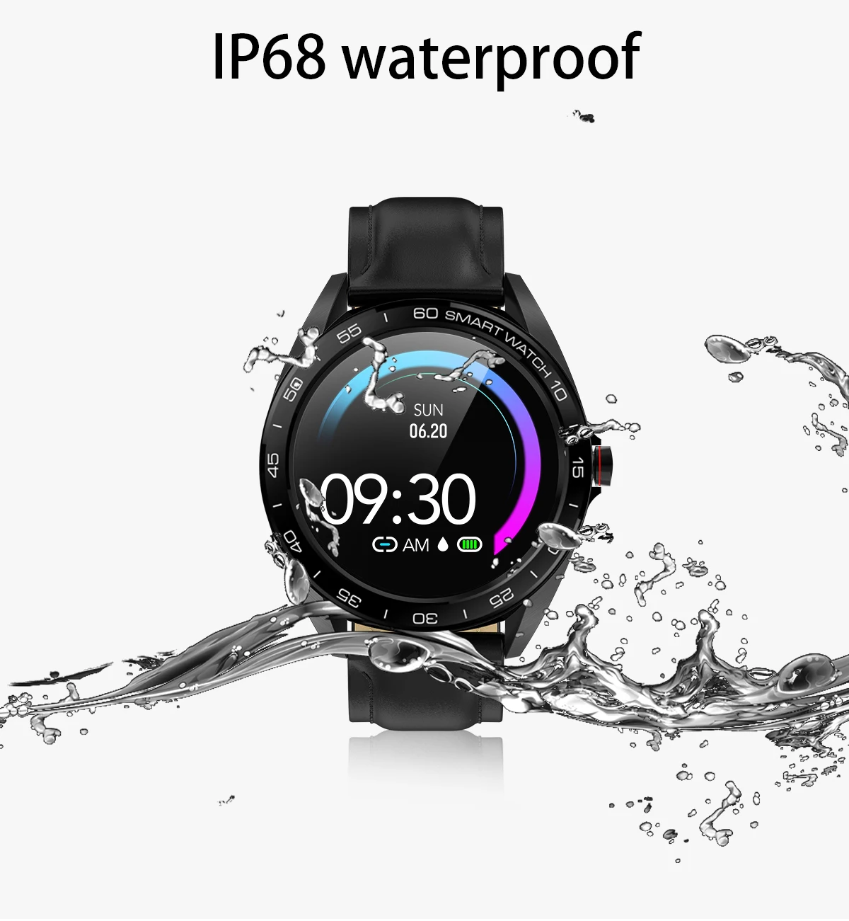 K7 Смарт часы для мужчин для xiaomi huawei iphone кровяное давление монитор сердечного ритма Секундомер reloj smartwatch hombre новые часы