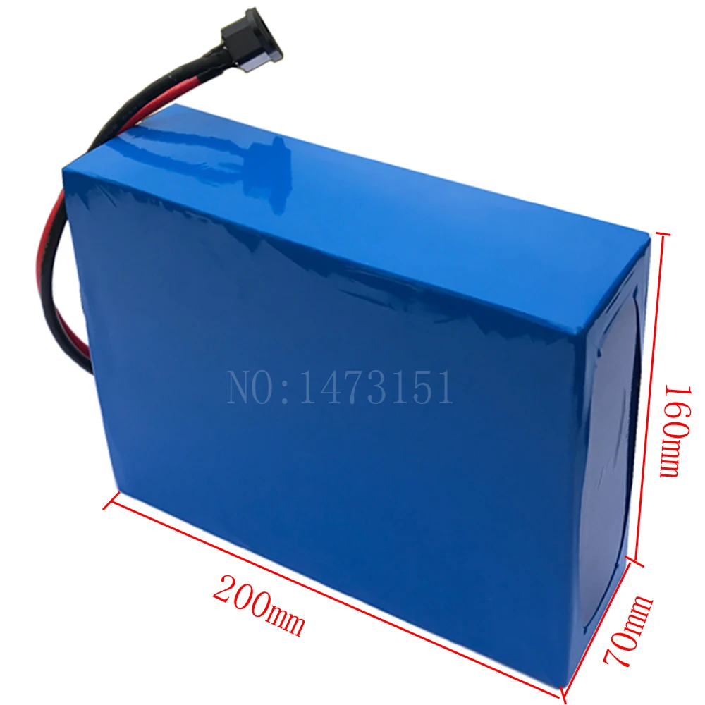 Discount 60V battery pack 60V 10AH electric bicycle battery 60v 10ah lithium battery for 60V 1000W 1500W 1800W electric scooter motor 6