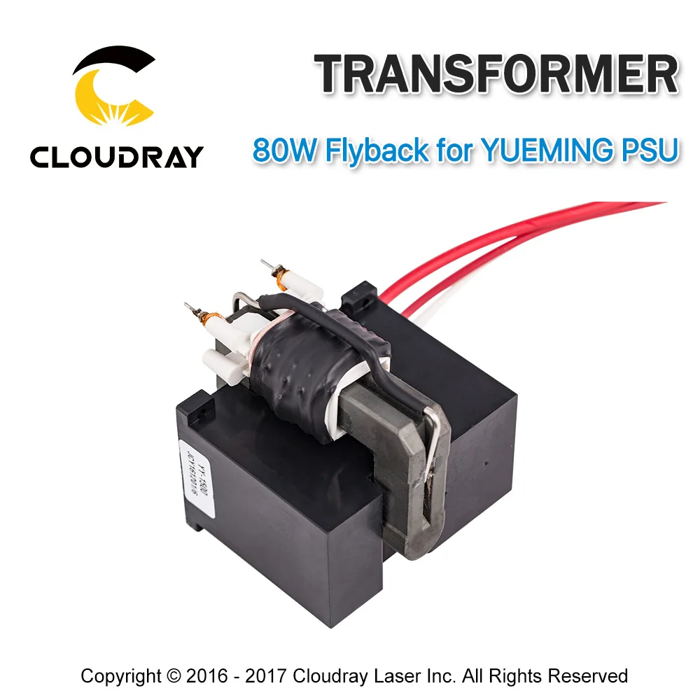 Cloudray высокого напряжения Flyback трансформатор для YUEMING Co2 лазерный источник питания JG1500 JCY-1500