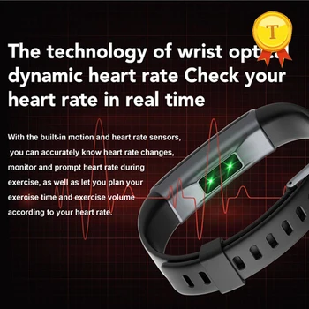 

best selling Fitness Tracker Pedometer sleeping monitor Smart Band Bracelet Heart Rate man woman wristband For Android ios