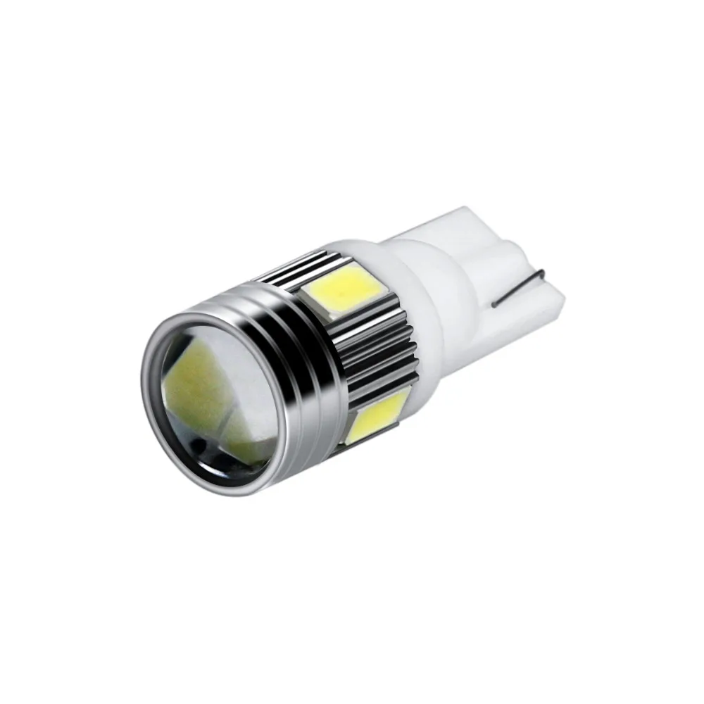 2 шт. автомобильный Стайлинг T10 W5W 168 194 6SMD светодиодный клиновидный боковой