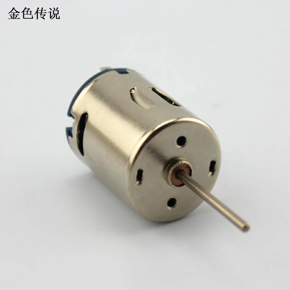 

Long shaft round R280 motor miniature DC motor diy6V small motor large torque technology making long axis