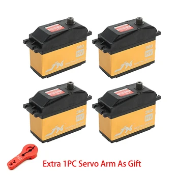

4PCS/lot JX Servo PDI-HV2060MG 62KG Digital Gasoline Servo 180 / 360 Degrees For RC Model Helicopter Parts 1/5 Rc Car Helicopter