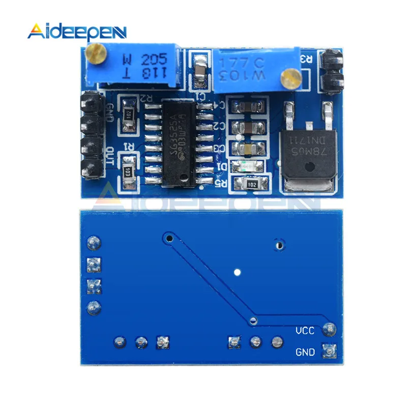 SG3525 LM358 инвертор драйвер платы 12 V-24 V смеситель предусилитель с регулируемой частотой 1A SG3525 ШИМ контроллер модуль 100-400 кГц 8 V-12 V