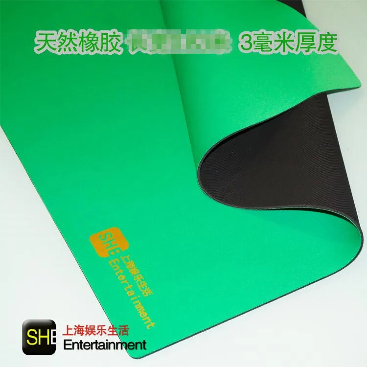 Бытовой многофункциональный маджонг коврик толщийся покер маджонг скатерти Противоскользящий шахматный коврик резиновый стол коврик - Цвет: green 81cm